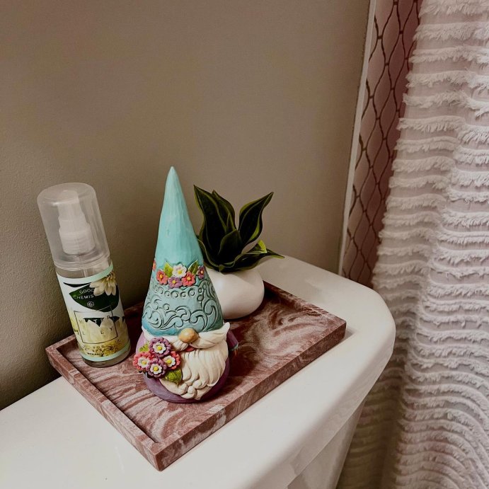 user image by @kfinley02, Pink Quartz Resin Tray - Threshold&#8482;