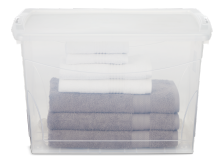 Shop type A Clarity Transparent Storage Box with Lid, 60-L and more