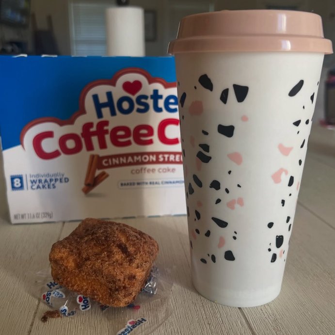 user image by @maggiemayeb, Hostess Cinnamon Streusel Coffee Cake - 11.6oz/8ct