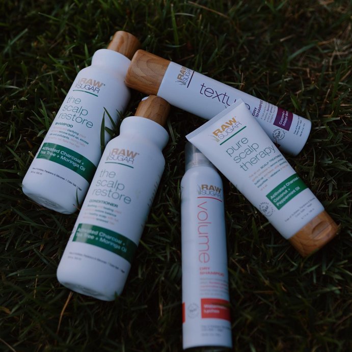user image by @myfashionseries, Raw Sugar Pure Scalp Therapy Treatment - Coconut + Peppermint Oil - 6.7 fl oz