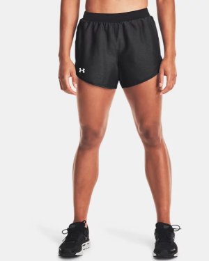 Under Armour Women's Fly By Shorts-Black