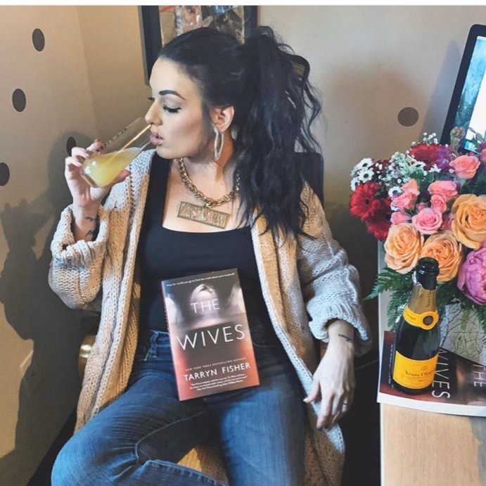 user image by @serenaknautz, The Wives - by Tarryn Fisher (Paperback)
