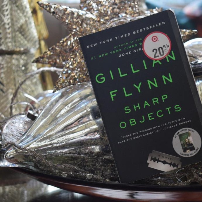 user image by @funderelele.bookclub, Sharp Objects (Reprint) (Paperback) by Gillian Flynn