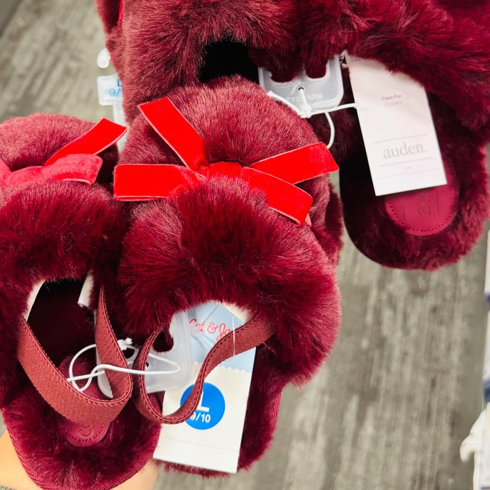 user image by @relovedfinds_, Toddler Adler Plush Scuff Slipper - Cat & Jack™