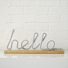 Shop Hello Light Up Sign and more