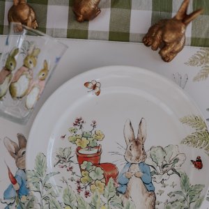 Peter Rabbit™ Garden Plates | Easter Tableware | Pottery Barn Kids