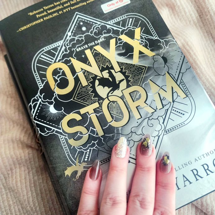 user image by @imstilljennyfromtheblock24, Onyx Storm - Target Exclusive Edition - by Rebecca Yarros (Hardcover)