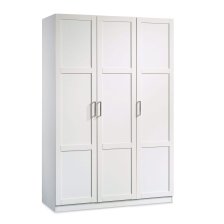Shop Sauder 3 Door Wardrobe Shaker, White and more