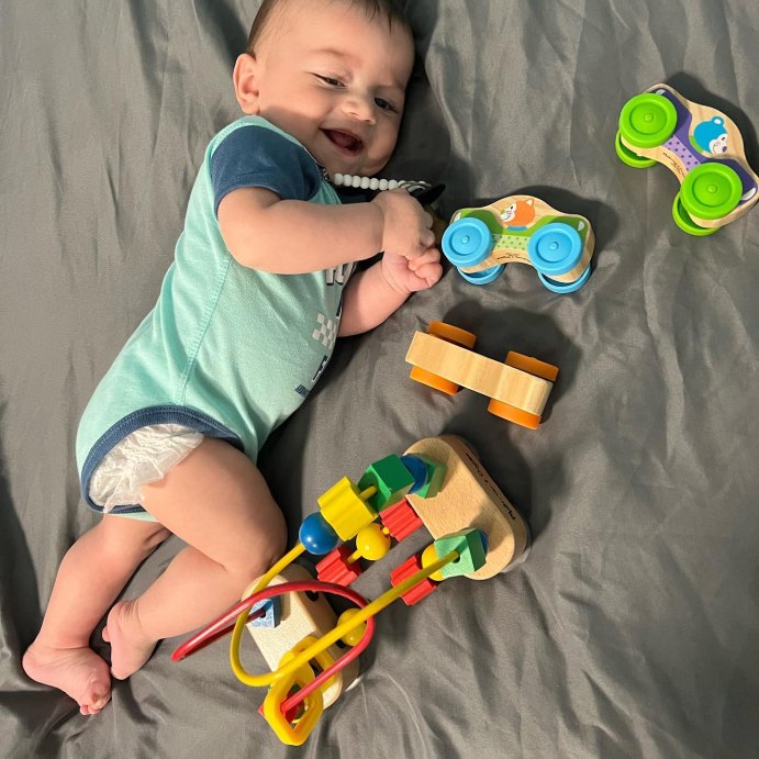 user image by @theofficialmamamiax3, Melissa &#38; Doug First Bead Maze Wooden Educational Toy for Floor, High Chair, Table