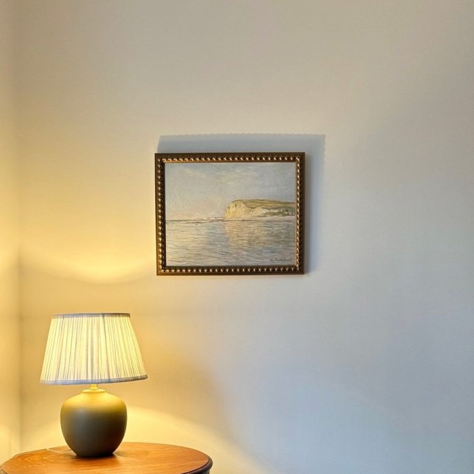 user image by @campandcrewhome, 16&#34; x 20&#34; Silent Still Framed Wall Cotton Canvas Board - Threshold&#8482;: Polystyrene Gold Frame, Horizontal Landscape