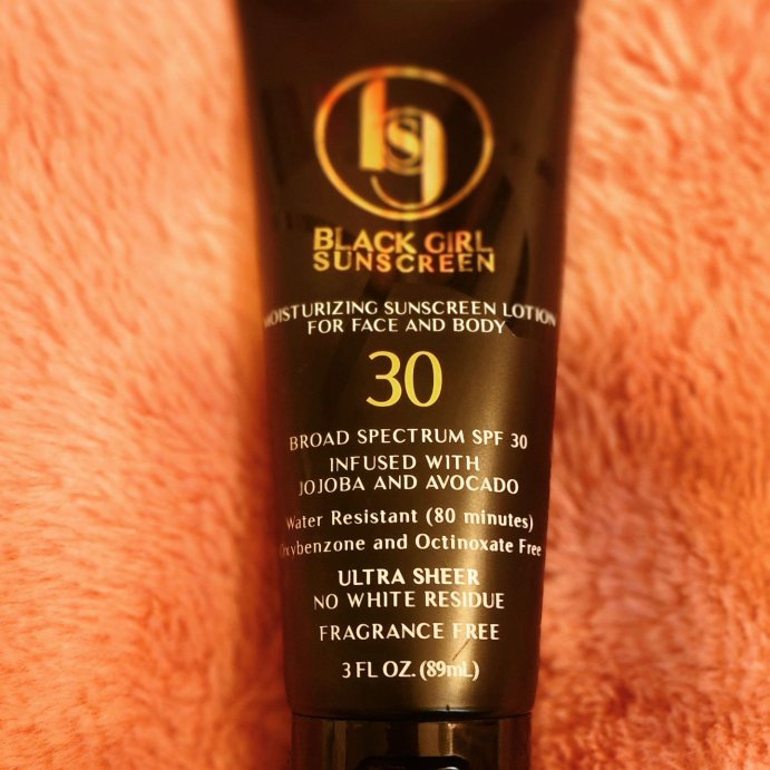 user image by @frugal4life_, Black Girl Sunscreen Broad Spectrum Infused with Jojoba Oil - SPF 30 - 3 fl oz