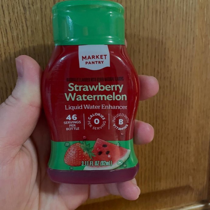 user image by @moirashares, Strawberry Watermelon Liquid Water Enhancer Drops - 1.62 fl oz - Market Pantry&#8482;