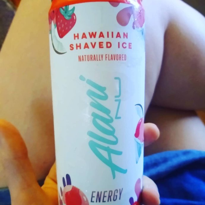 user image by @fatfueledchristina, Alani Hawaiian Shaved Ice Energy Drink - 12 fl oz Can