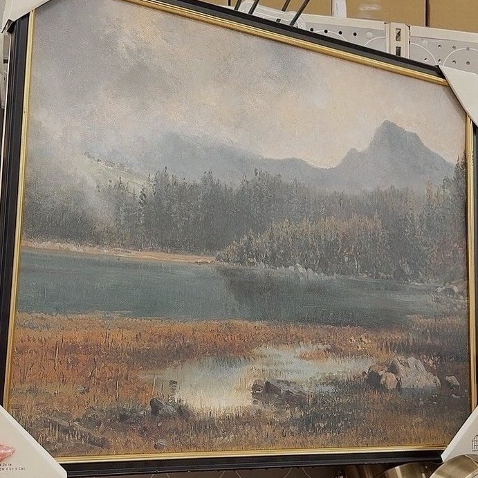 user image by @maeg_thompson, 20&#34;x24&#34; Horizontal Landscape Mountain Framed Wall Art - Hearth &#38; Hand&#8482; with Magnolia
