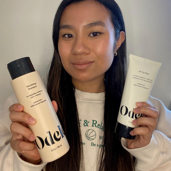 user image by @lifewithainah, Odele Air Dry Styler for Light Moisture, Definition + Shine - 6 fl oz