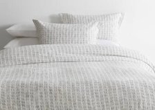 Shop Collen Cotton Duvet Set Queen White/G and more