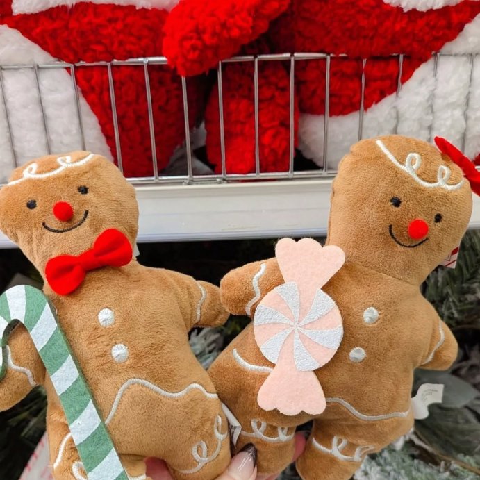 user image by @heartsandhaunts, Plush Gingerbread Figurals Gingerbread Woman - Bullseye&#39;s Playground&#8482;