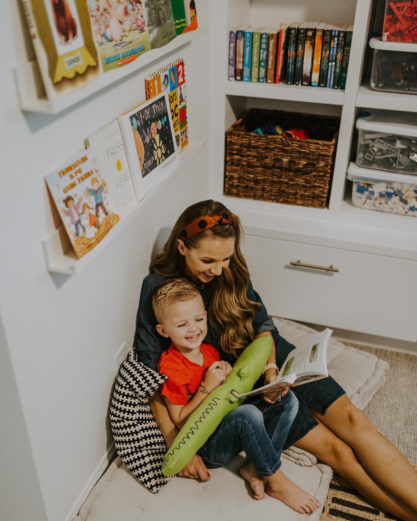 Colorful kids library Instagram Post