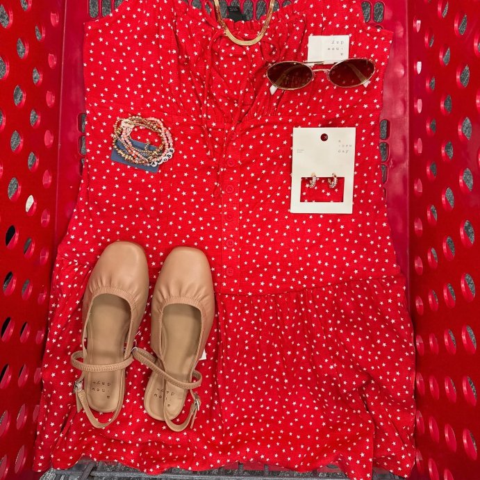 user image by @_targetxbri, Women's Emma Mini Babydoll Dress - Wild Fable™