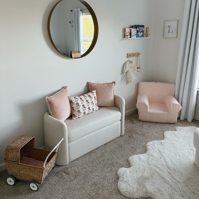 user image by @sanelahasanovic_, Springdell Rounded Bench - Threshold™ designed with Studio McGee