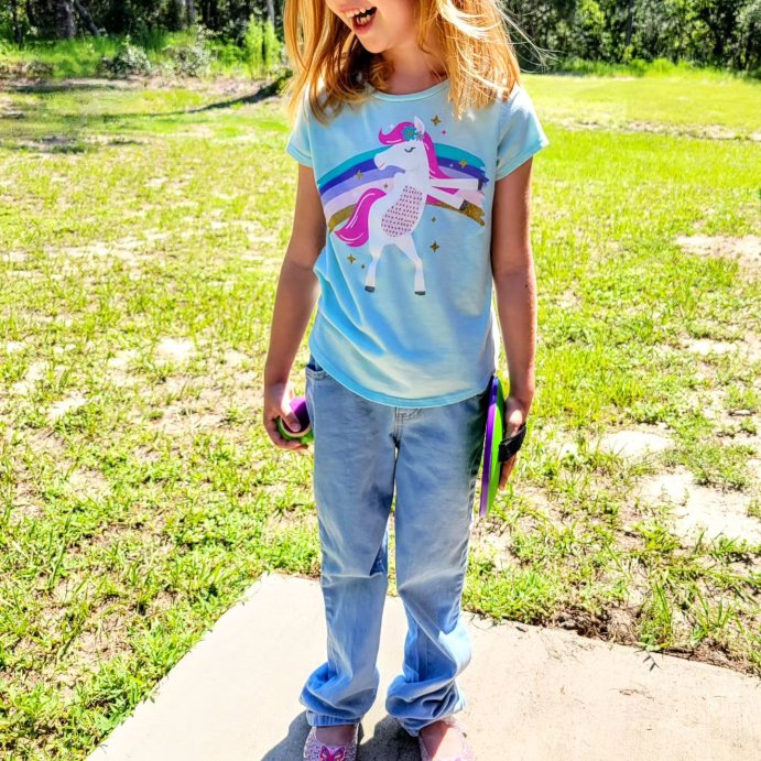 user image by @mindfullymanda815, Girls&#39; Mid-Rise Denim Straight Jeans - Cat &#38; Jack&#8482;
