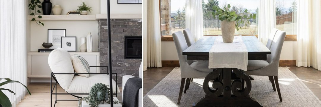 Shop Fauteuil Mondo 38 po -Sorrento vanille, Chaise Montana -Kaden huître, Table à rallonge Churchill -Sutter caroube and more