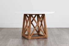 Shop Greenwich Two-tone Round Table and more