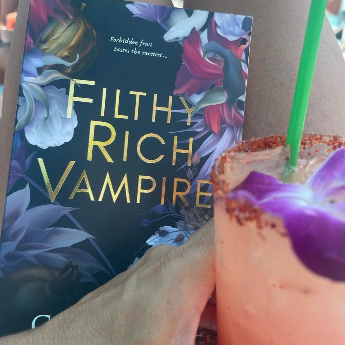 user image by @its_a_mixed_life, Filthy Rich Vampire - by  Geneva Lee (Paperback)