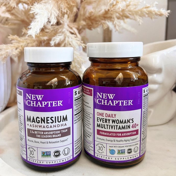 user image by @jentdreamworld, New Chapter Women&#39;s Multivitamin 40+ Every Woman&#39;s One Daily with Fermented Vitamin C/Vitamin D3/Vitamin/B12/Chaste Tree &#38; Zinc - 30ct