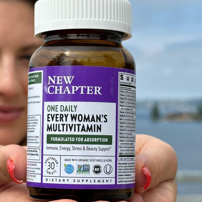 user image by @karlatafra, New Chapter Women&#39;s Multivitamin, Every Woman&#39;s One Daily for Immune, Beauty + Energy Support Tablets - 30ct