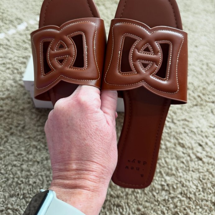 user image by @ocinspiredlife, Women's Deidra Slide Sandals - A New Day™