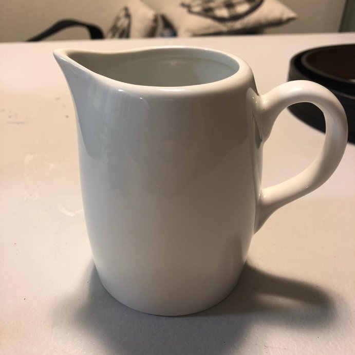user image by @christys_finds, 8oz Ceramic Creamer Pitcher White - Threshold&#8482;
