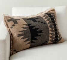 Shop Pendleton Spider Rock Faux Fur Lumbar, 16 x 26" ", Neutral Multi and more