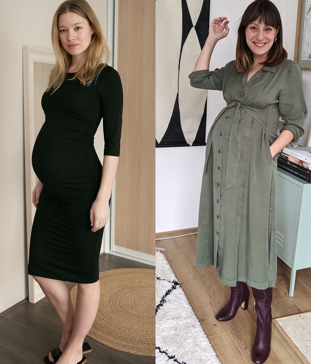 Shop Cassie Maternity Dress with LENZING™ ECOVERO™, Kelsey Maternity Dress with Tencel™ and more