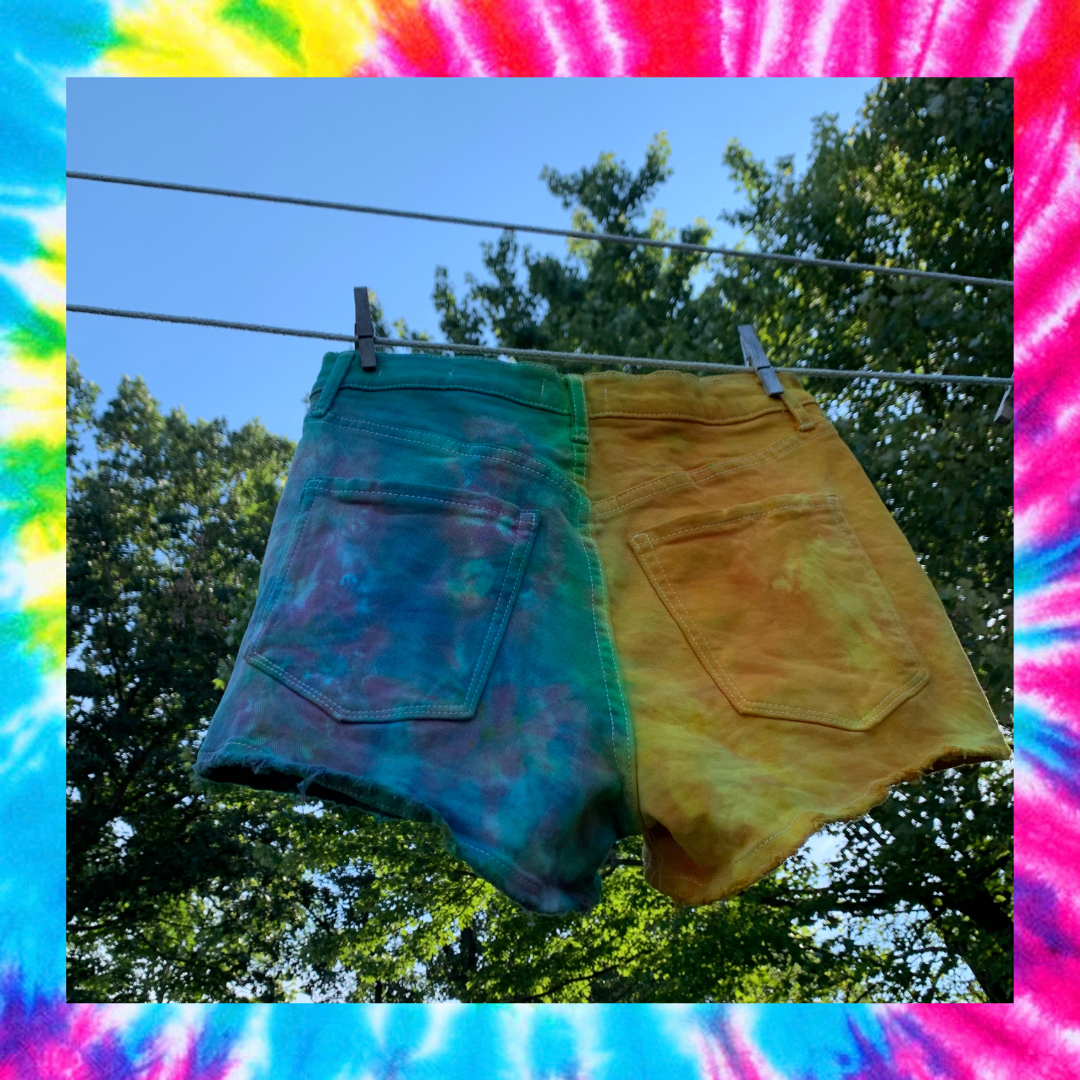 DIY Tie Dye Denim – Honestly WTF