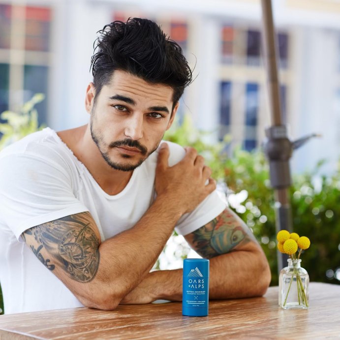user image by @oarsandalps, OARS + ALPS Men's Roll-On Natural Deodorant - Aluminum-Free 2.6oz