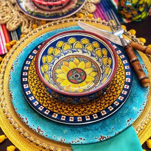 Sicily Outdoor Melamine Mixed Salad Plates | Williams Sonoma