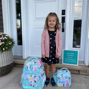 Mackenzie Aqua Disney Princess Backpacks | Pottery Barn Kids