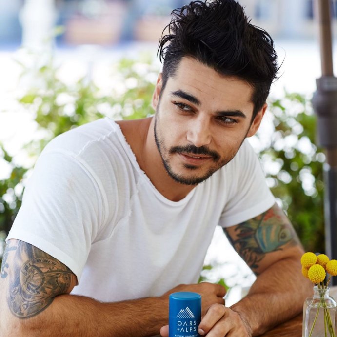 user image by @oarsandalps, OARS + ALPS Men's Roll-On Natural Deodorant - Aluminum-Free 2.6oz