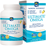 Shop Nordic Naturals Ultimate Omega ? 1,280 MG Total Omega-3s ? Lemon (180 Softgels) and more
