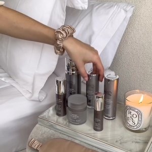 @spacenk’s instagram video of Sarah Chapman Facialift,Sarah Chapman Skinesis Overnight Facial,Sarah Chapman Digital Rest,Sarah Chapman Skinesis Age-repair Serum,Sarah Chapman Skinesis Eye Recovery,Sarah Chapman Skinesis Intense Hydrating Booster