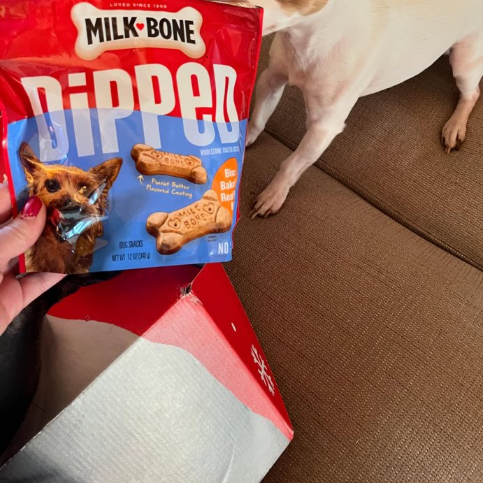 user image by @brandi.marie.sharp, Milk-Bone Dipped Peanut Butter Crunchy Dog Treats