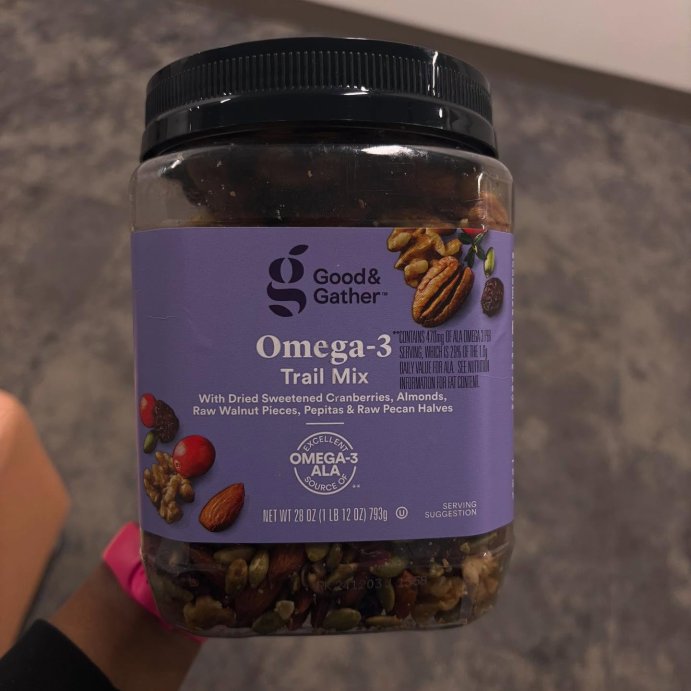 user image by @gymtings2.0, Omega-3 Trail Mix - 28oz - Good &#38; Gather&#8482;