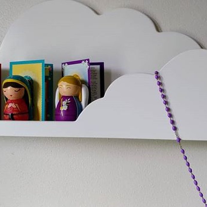 user image by @ams309, Cloud Decorative Wall Kids&#39; Shelf White - Pillowfort&#8482;