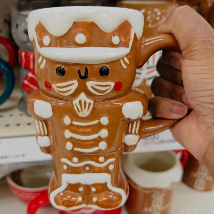 user image by @kelly.all.day, 14.5 fl oz Stoneware Christmas Gingerbread Nutcracker Man Mug - Wondershop&#8482;