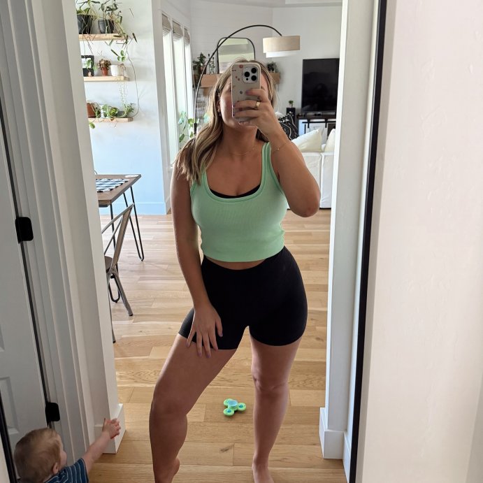 user image by @fitsby_emily, Women's Slim Fit Scoopneck Tank Top - Wild Fable™
