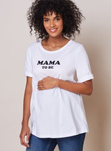 Shop Isabella Oliver Blake Maternity Tee-Pure White and more