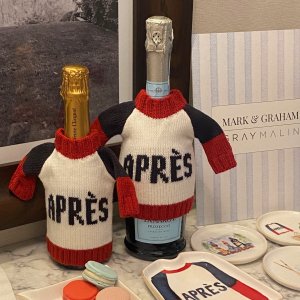 Mark & Graham x Gray Malin Après Ski Coasters, Set of 4