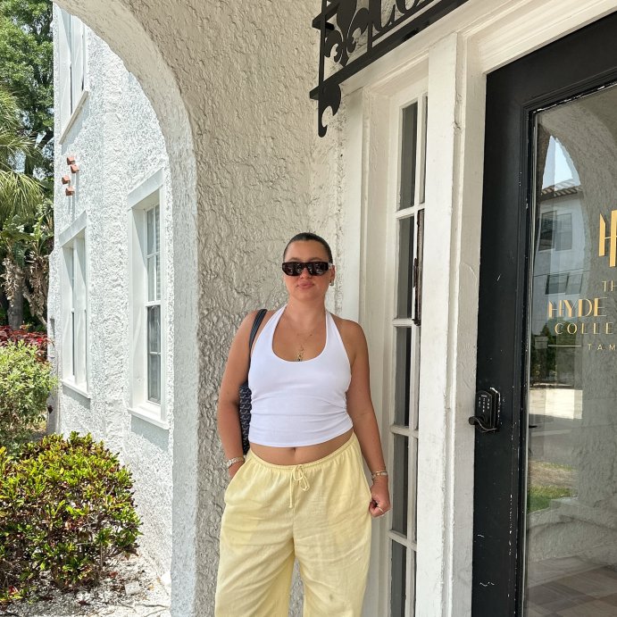 user image by @aevaelaine, Women's Pull-On Linen Pants - Wild Fable™