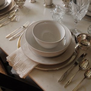 Cambria Handcrafted Stoneware Cereal Bowls